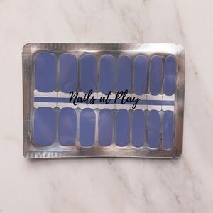 5 for $15 Nail Wraps- A Shade of Periwinkle